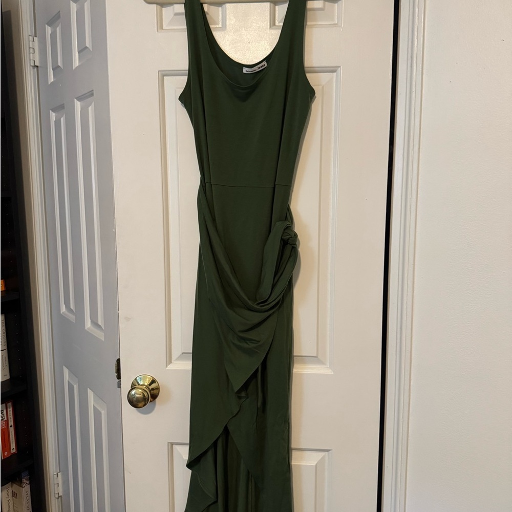 Reformation Kaila Dress, Moss, L